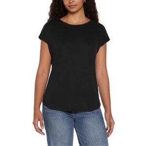 Orvis NWT Linen Blend Short Sleeve Top Sz XL 25” p2p